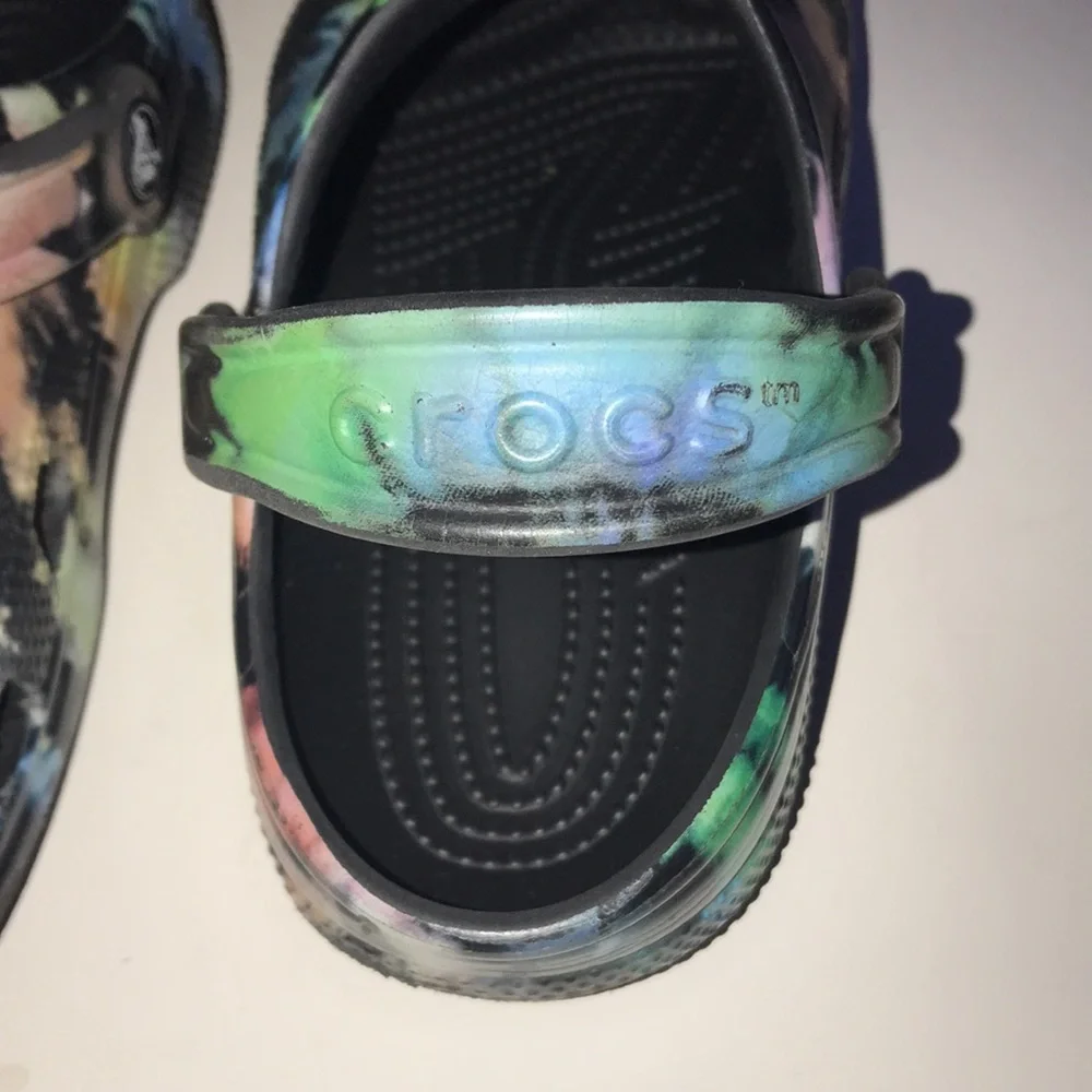 Unisex Spiral Tie-Dyed Crocs